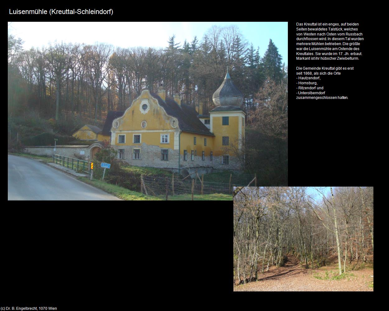 Luisenmühle (Schleinbach) (Kreuttal) in Kulturatlas-NIEDERÖSTERREICH