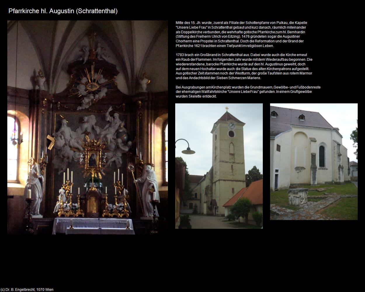 Pfk. hl. Augustin  (Schrattenthal) in Kulturatlas-NIEDERÖSTERREICH