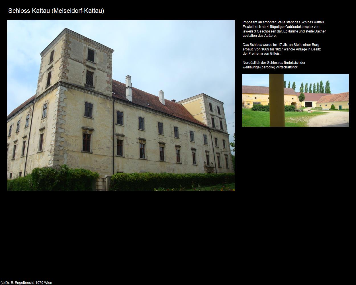 Schloss Kattau (Kattau) (Meiseldorf-Kattau) in Kulturatlas-NIEDERÖSTERREICH