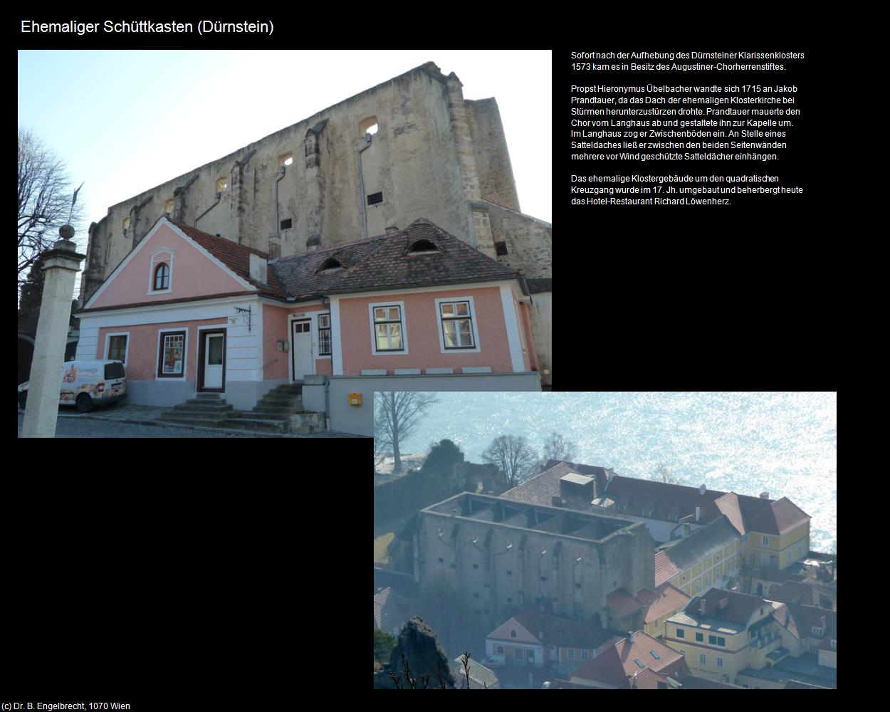 Ehem. Schüttkasten  (Dürnstein) in Kulturatlas-NIEDERÖSTERREICH