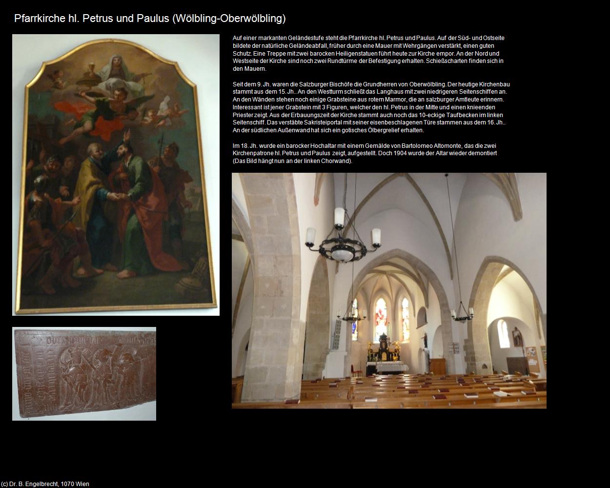 Pfk. hl. Petrus und Paulus (Oberwölbling) (Wölbling) in Kulturatlas-NIEDERÖSTERREICH