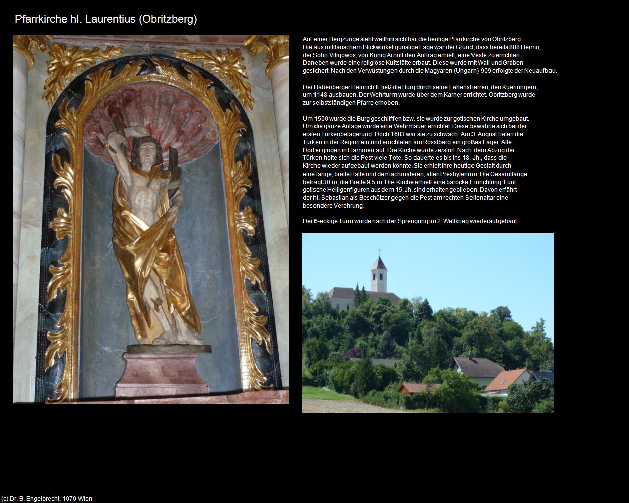 Pfk. hl. Laurentius  (Obritzberg) in Kulturatlas-NIEDERÖSTERREICH