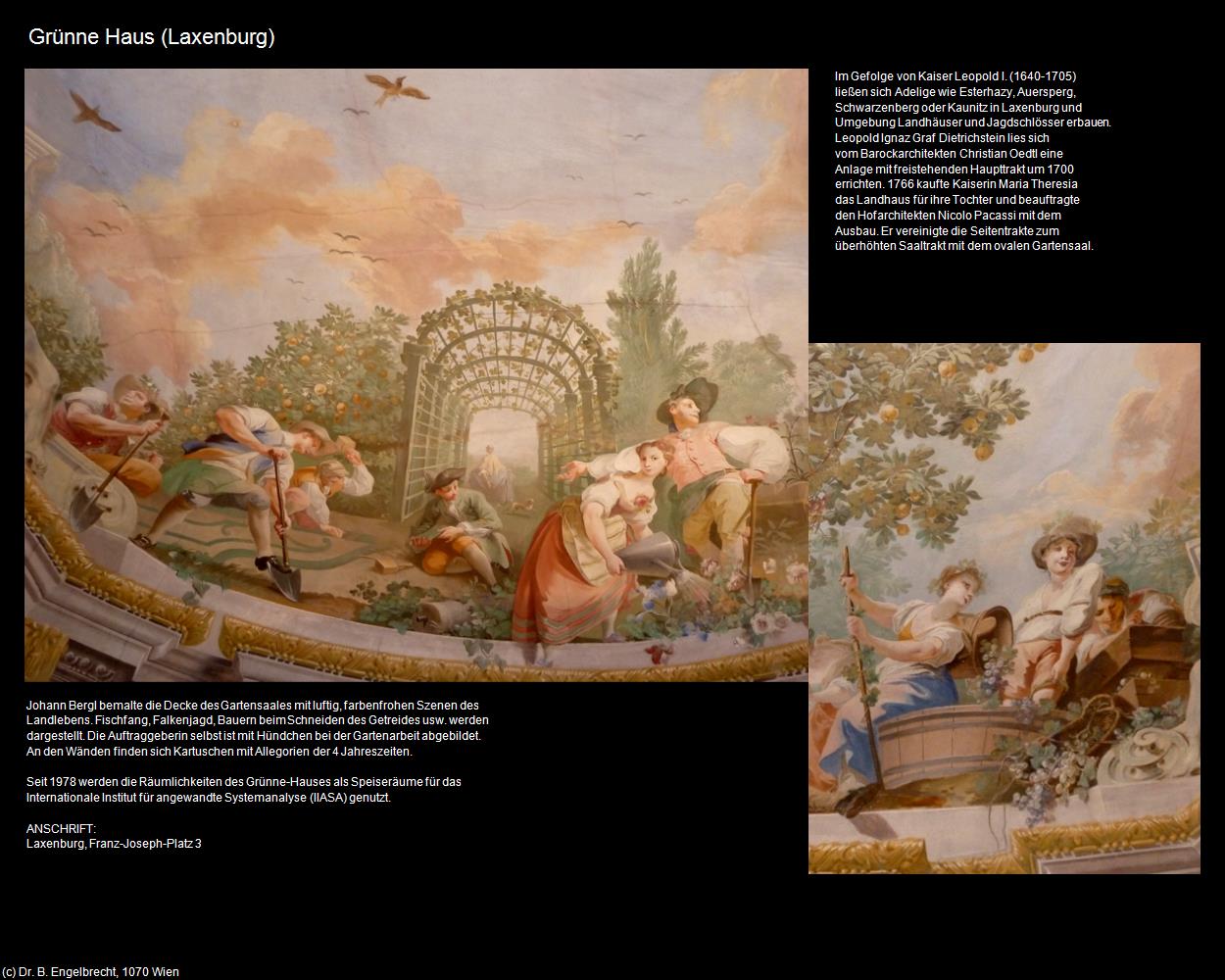 Grünne Haus   (Laxenburg) in Kulturatlas-NIEDERÖSTERREICH
