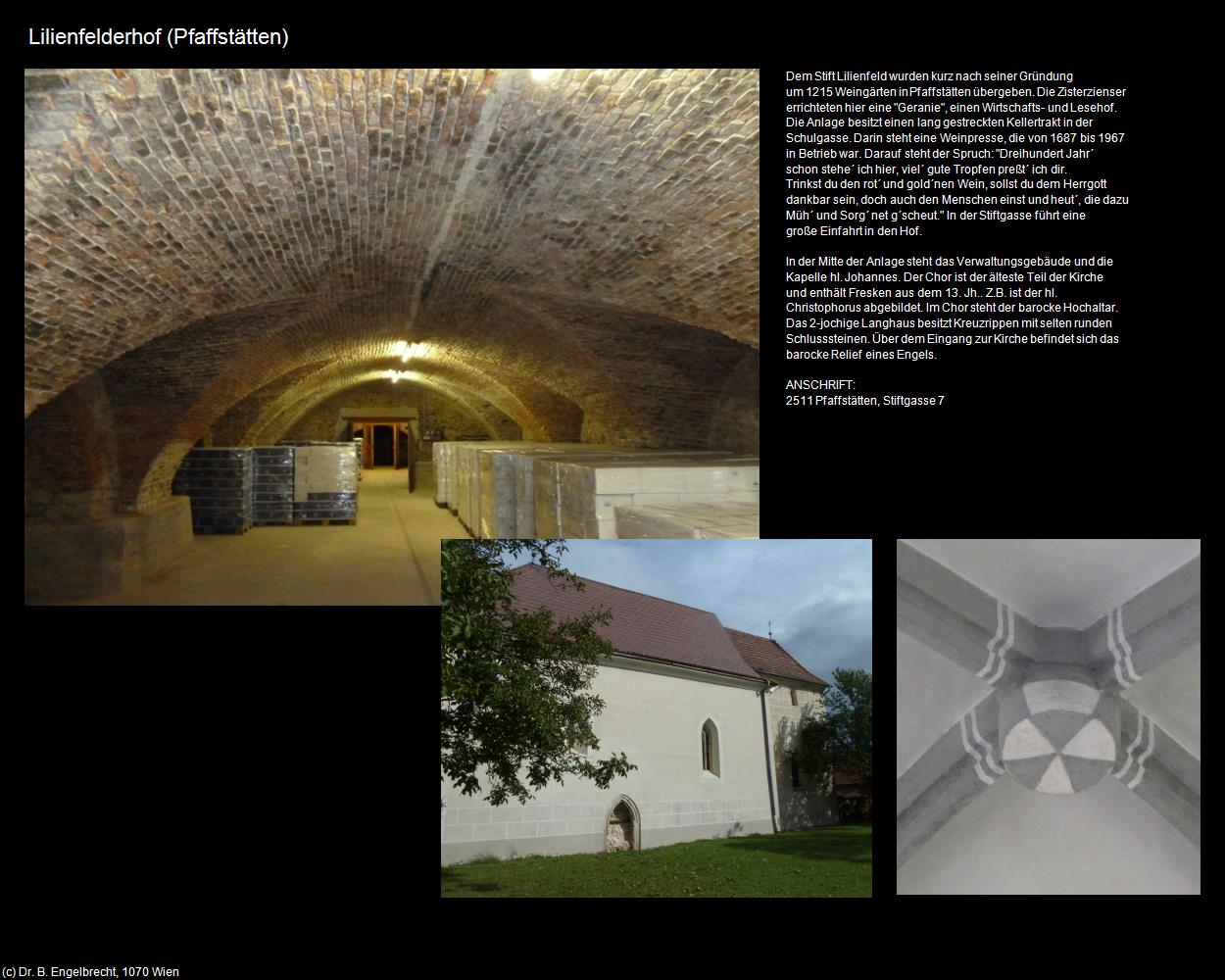 Lilienfelderhof  (Pfaffstätten) in Kulturatlas-NIEDERÖSTERREICH
