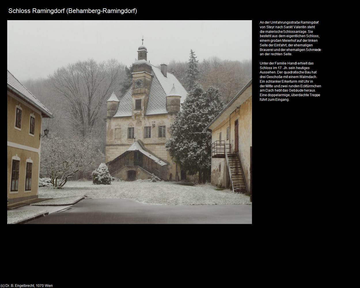 Schloss Ramingdorf  (Behamberg) in Kulturatlas-NIEDERÖSTERREICH