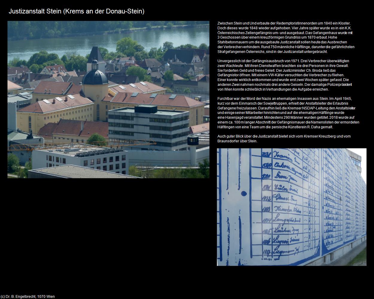 Justizanstalt (Stein) (Krems an der Donau) in Kulturatlas-NIEDERÖSTERREICH