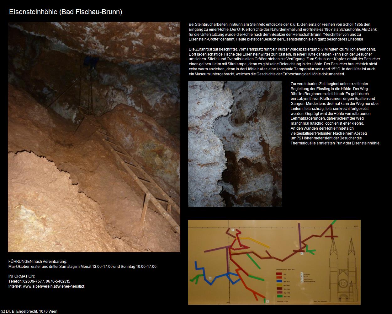 Eisensteinhöhle (Bad Fischau-Brunn) in Kulturatlas-NIEDERÖSTERREICH