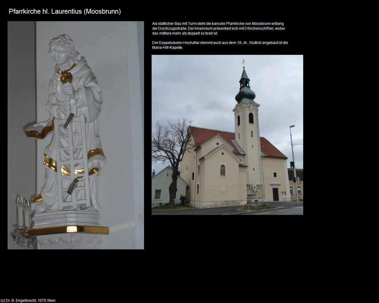 Pfk. hl. Laurentius  (Moosbrunn) in Kulturatlas-NIEDERÖSTERREICH