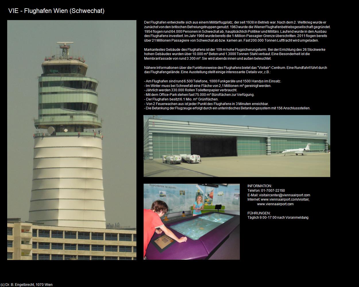 VIE - Flughafen Wien  (Schwechat) in Kulturatlas-NIEDERÖSTERREICH