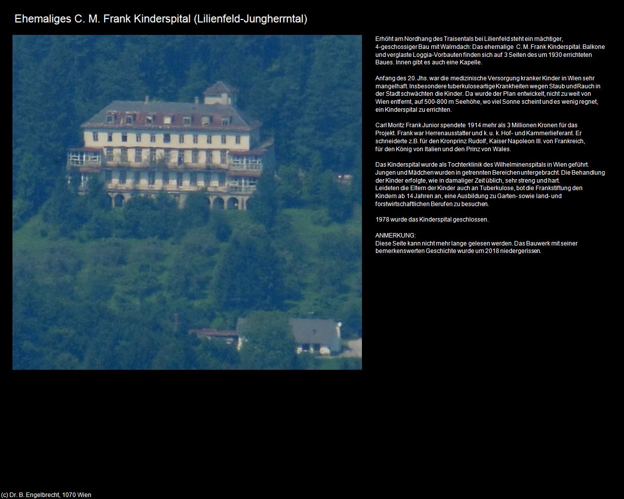 Ehem. C. M. Frank Kinderspital  (vw) in Kulturatlas-NIEDERÖSTERREICH