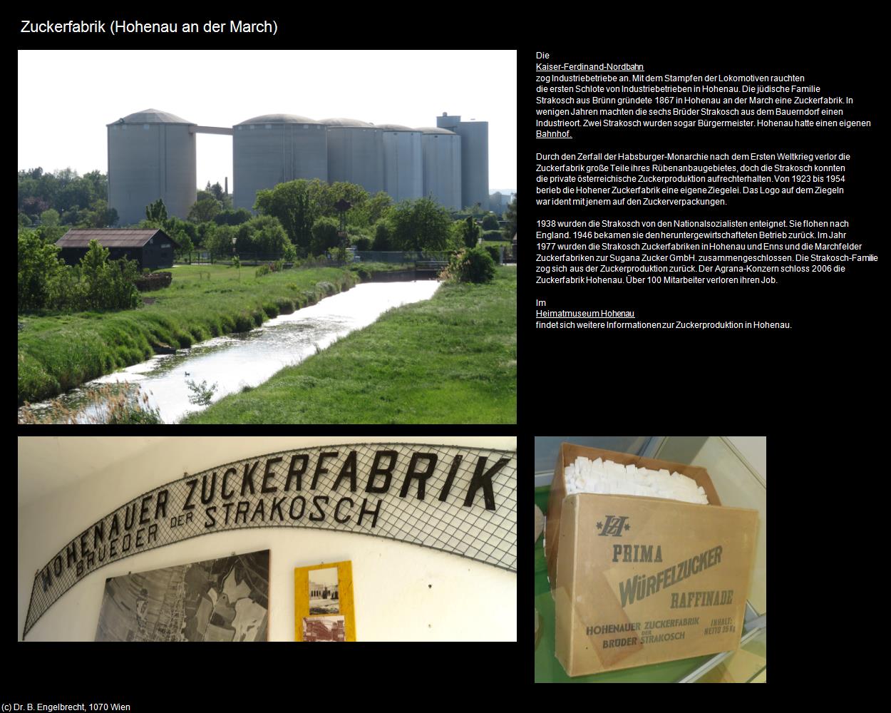 Zuckerfabrik Hohenau (Hohenau an der March) in Kulturatlas-NIEDERÖSTERREICH(c)B.Engelbrecht