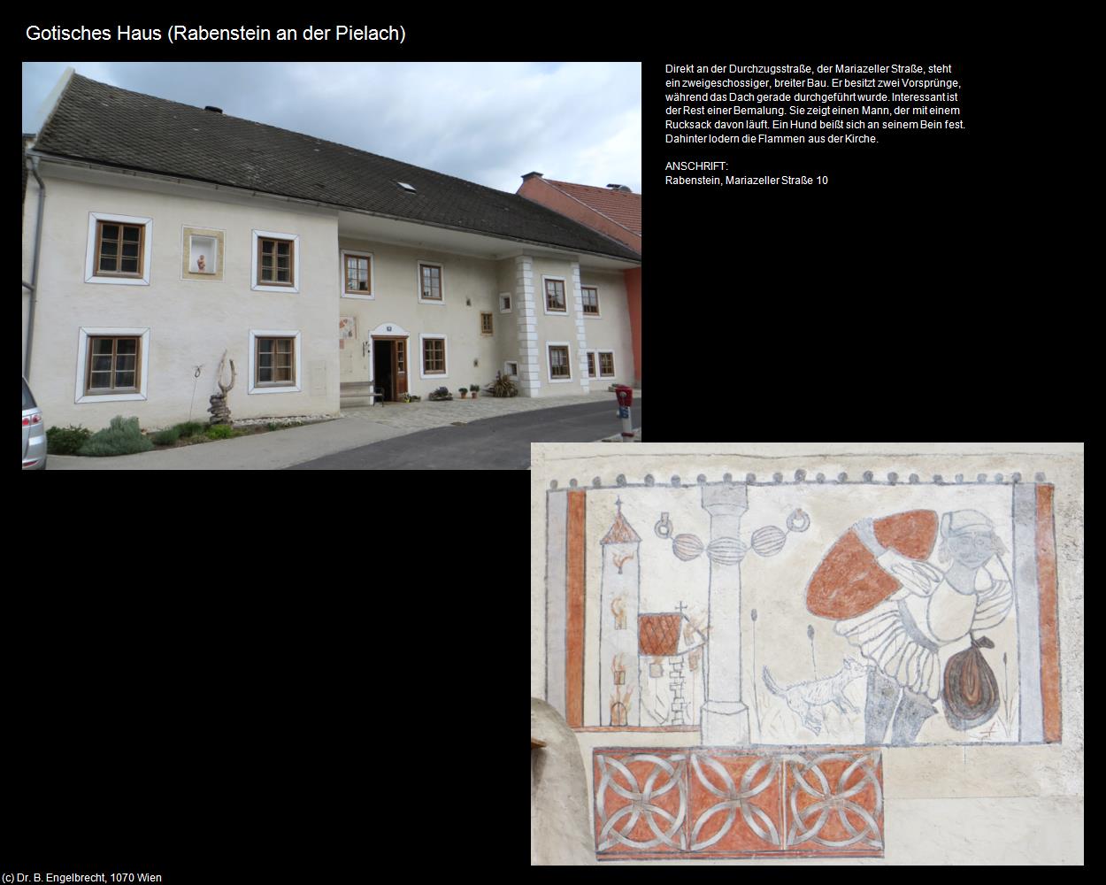 Gotisches Haus  (Rabenstein an der Pielach) in Kulturatlas-NIEDERÖSTERREICH