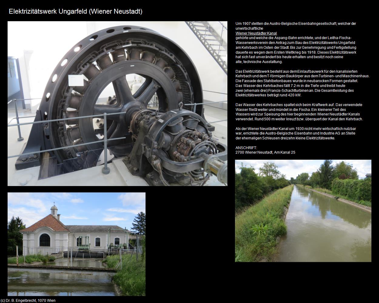Elektrizitätswerk Ungarfeld   (Wiener Neustadt) in Kulturatlas-NIEDERÖSTERREICH(c)B.Engelbrecht