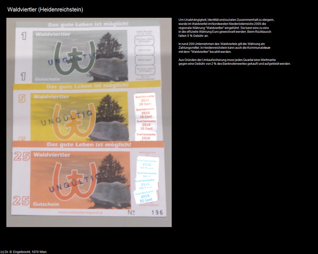 Waldviertler (Heidenreichstein) in Kulturatlas-NIEDERÖSTERREICH