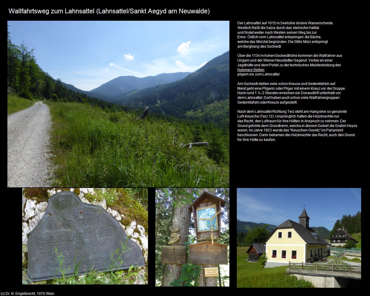 Wallfahrtsweg zum Lahnsattel (Lahnsattel/Sankt Aegyd am Neuwalde) in Kulturatlas-NIEDERÖSTERREICH(c)B.Engelbrecht