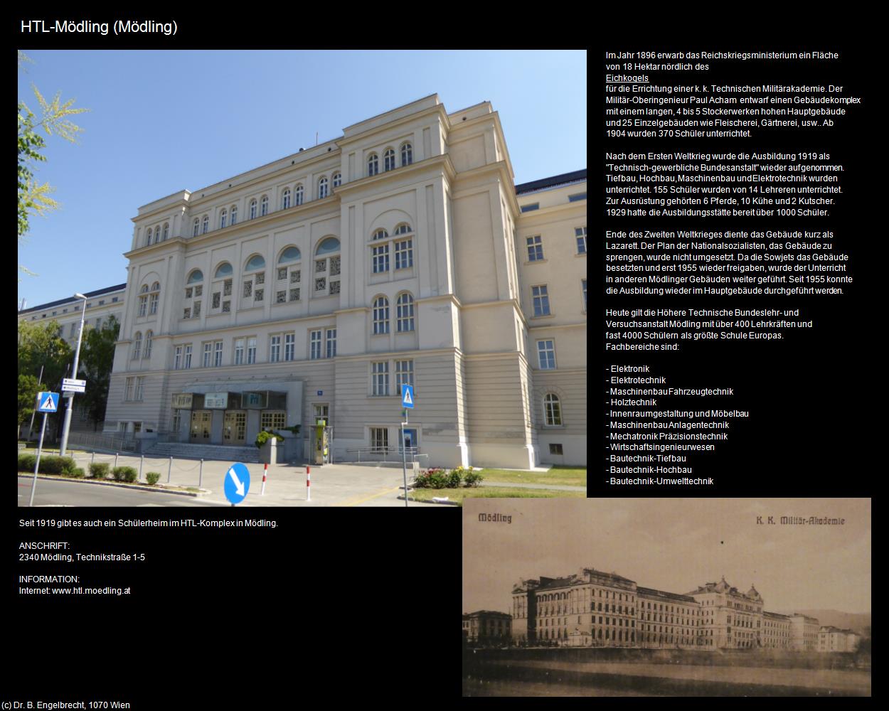 HTL-Mödling  (Mödling) in Kulturatlas-NIEDERÖSTERREICH(c)B.Engelbrecht