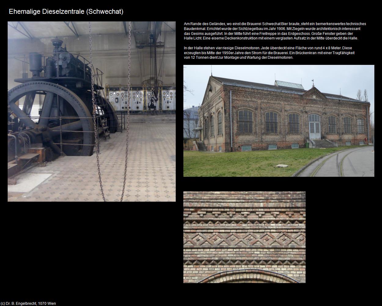 Ehem. Dieselzentrale (Schwechat) in Kulturatlas-NIEDERÖSTERREICH