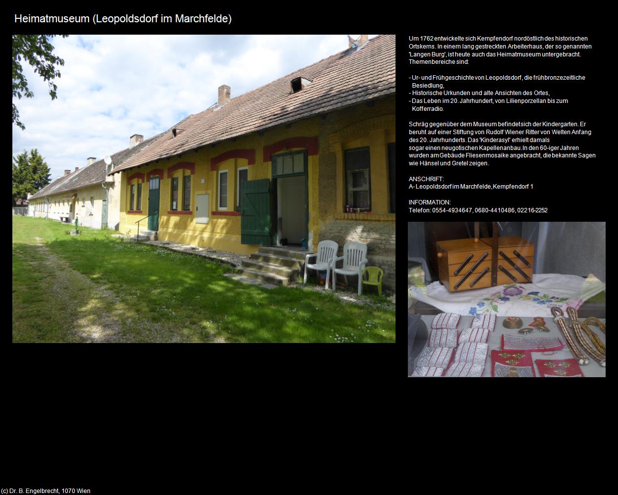 Heimatmuseum (Leopoldsdorf im Marchfelde) in Kulturatlas-NIEDERÖSTERREICH