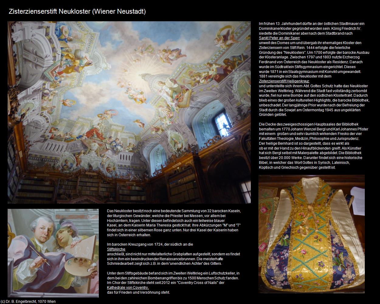 Zisterzienserstift Neukloster (Wiener Neustadt) in Kulturatlas-NIEDERÖSTERREICH(c)B.Engelbrecht