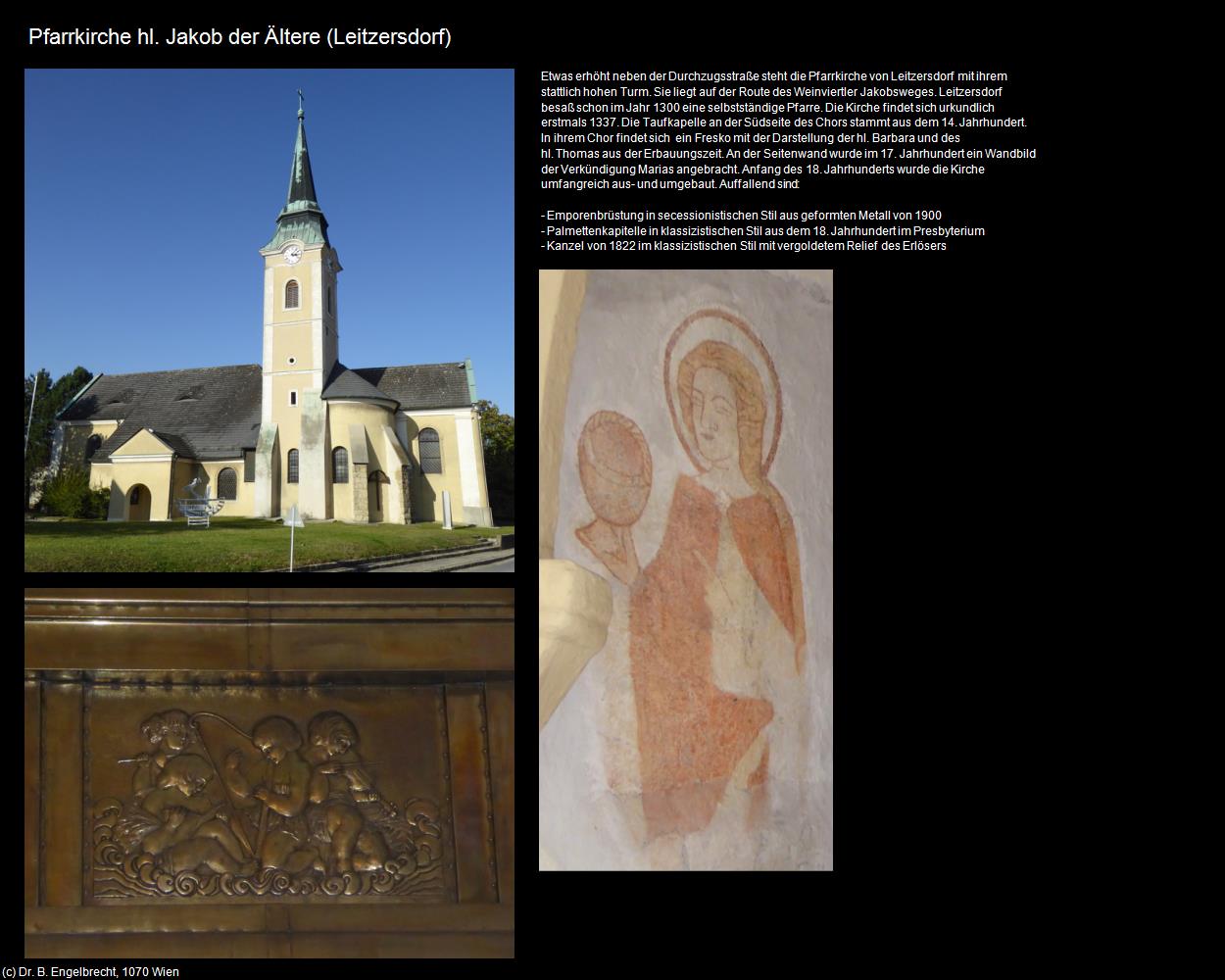 Pfk. hl. Jakob der Ältere (Leitzersdorf) in Kulturatlas-NIEDERÖSTERREICH
