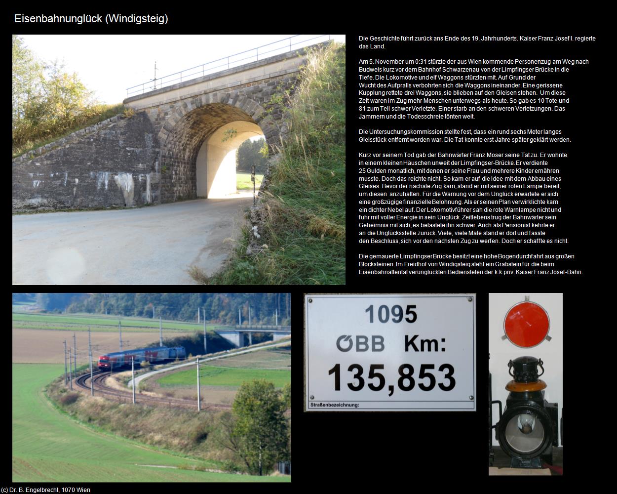 Eisenbahnunglück  (Windigsteig) in Kulturatlas-NIEDERÖSTERREICH