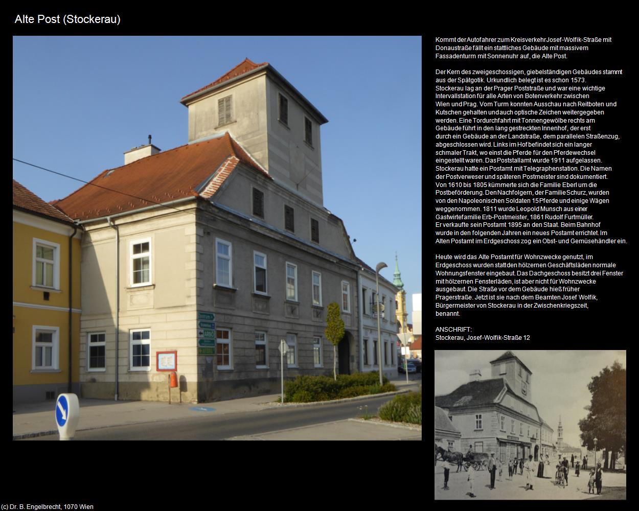 Alte Post (Stockerau) in Kulturatlas-NIEDERÖSTERREICH