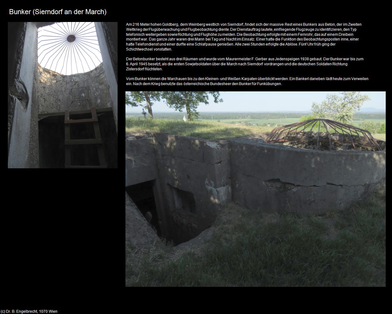 Bunker (Sierndorf an der March) in Kulturatlas-NIEDERÖSTERREICH