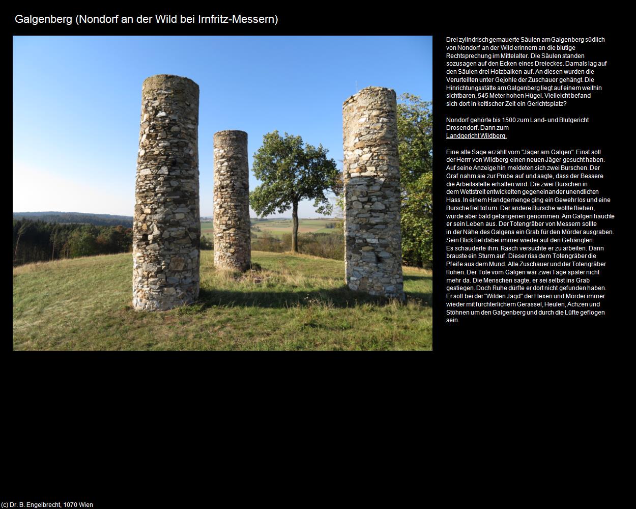 Galgenberg (Nondorf an der Wild)              (Irnfritz-Messern) in Kulturatlas-NIEDERÖSTERREICH(c)B.Engelbrecht