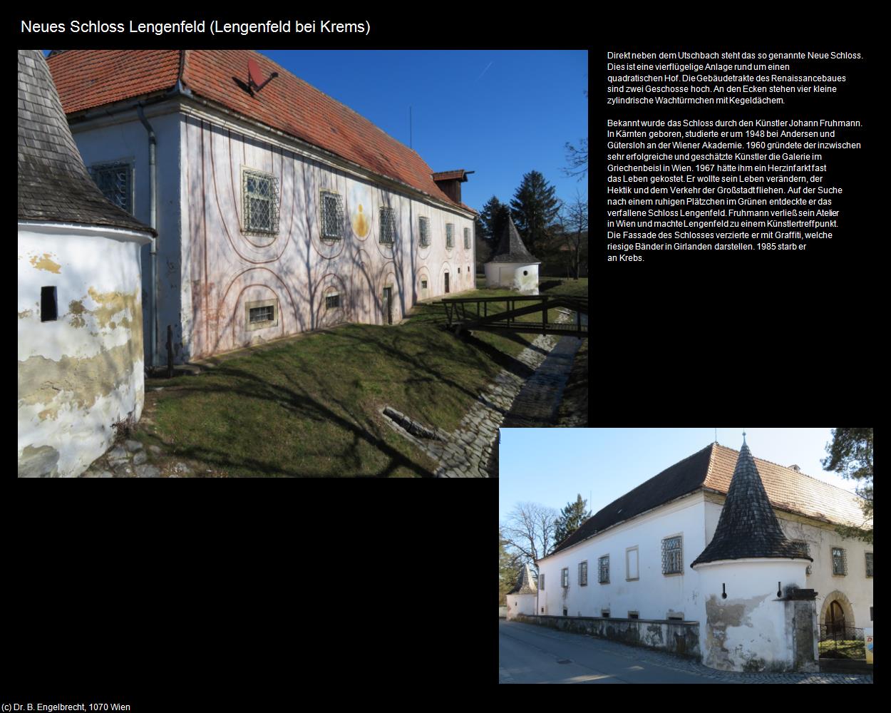 Neues Schloss Lengenfeld (Lengenfeld bei Krems) in Kulturatlas-NIEDERÖSTERREICH