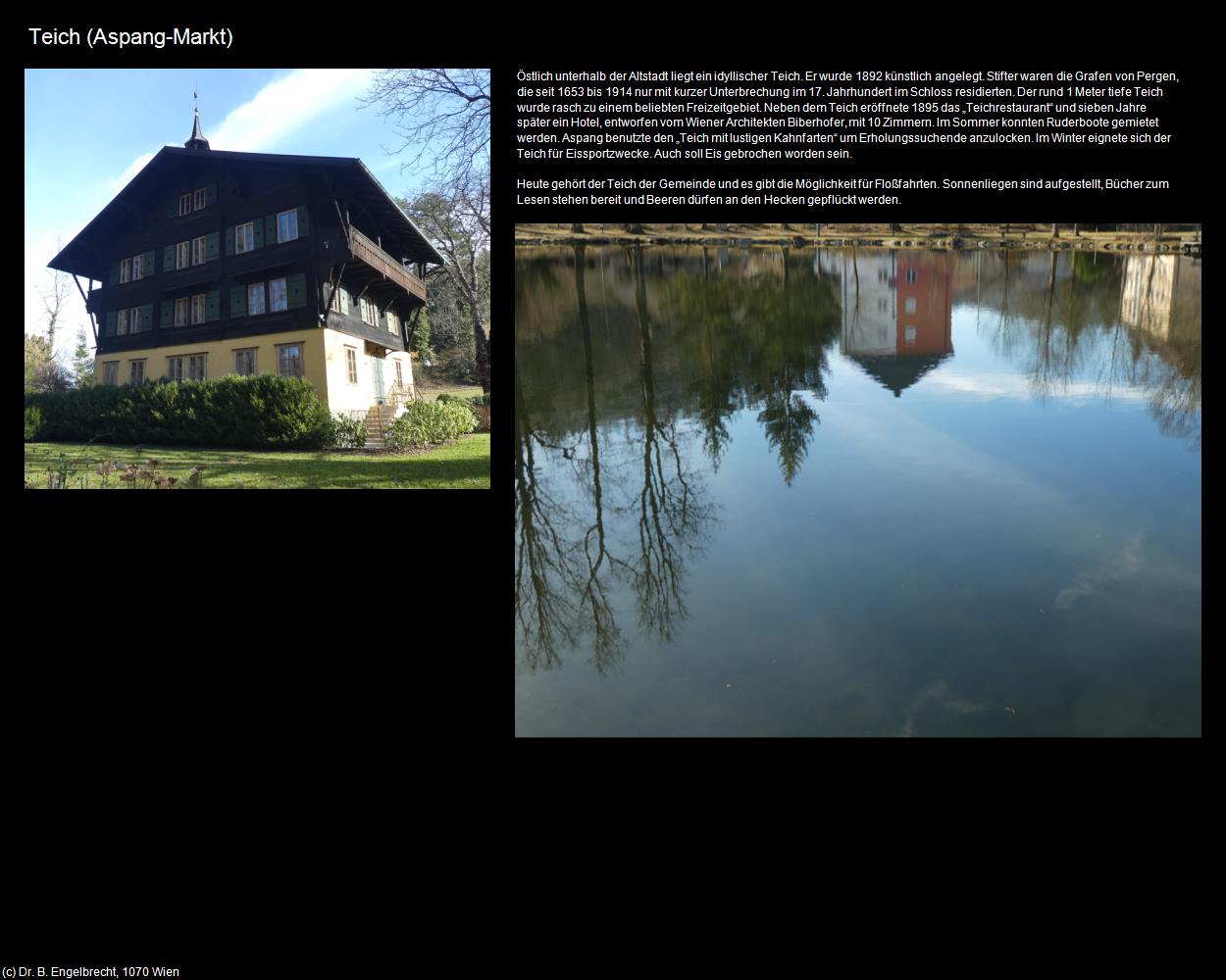 Teich  (Aspang-Markt) in Kulturatlas-NIEDERÖSTERREICH