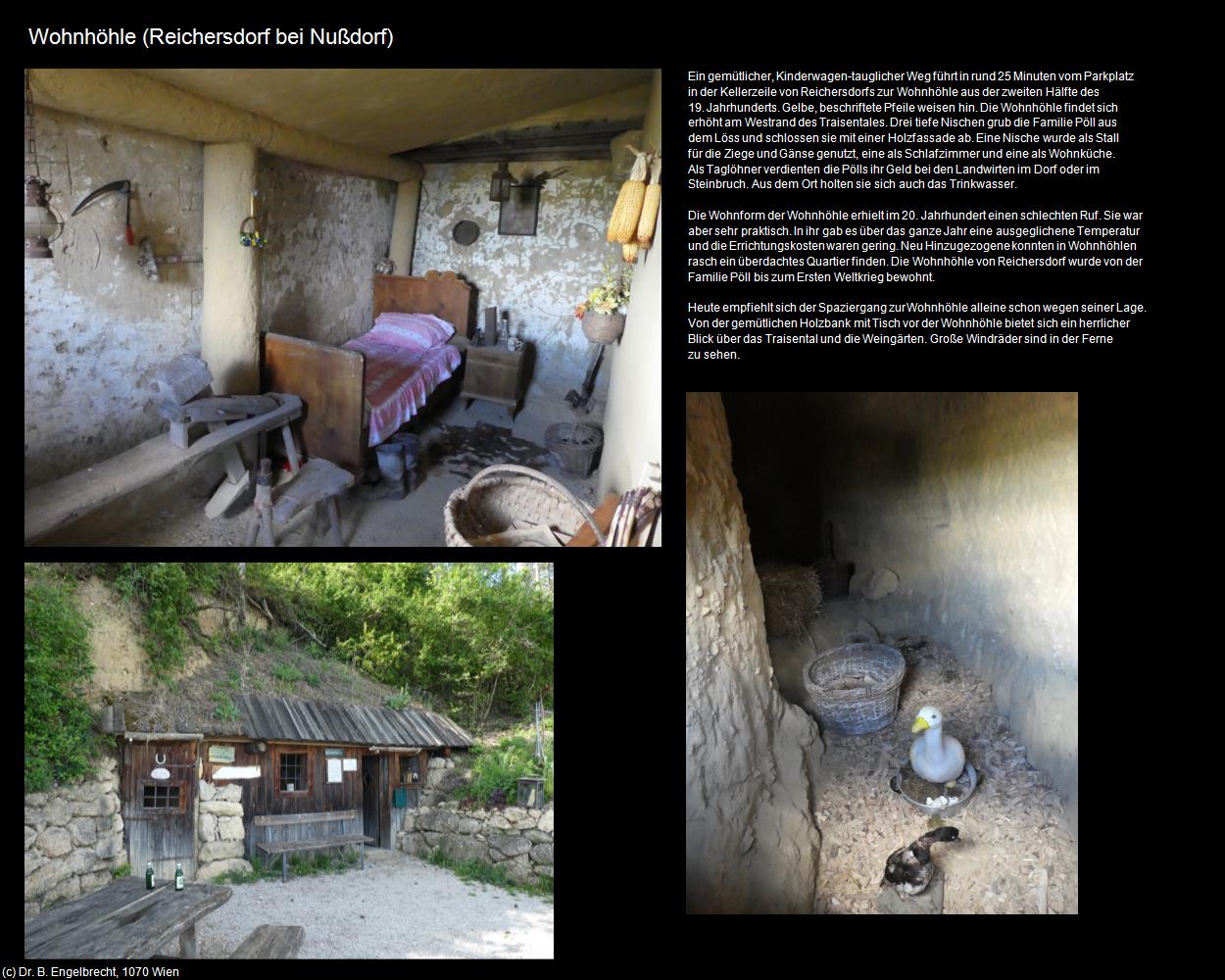 Wohnhöhle (Reichersdorf) (Nußdorf ob der Traisen) in Kulturatlas-NIEDERÖSTERREICH