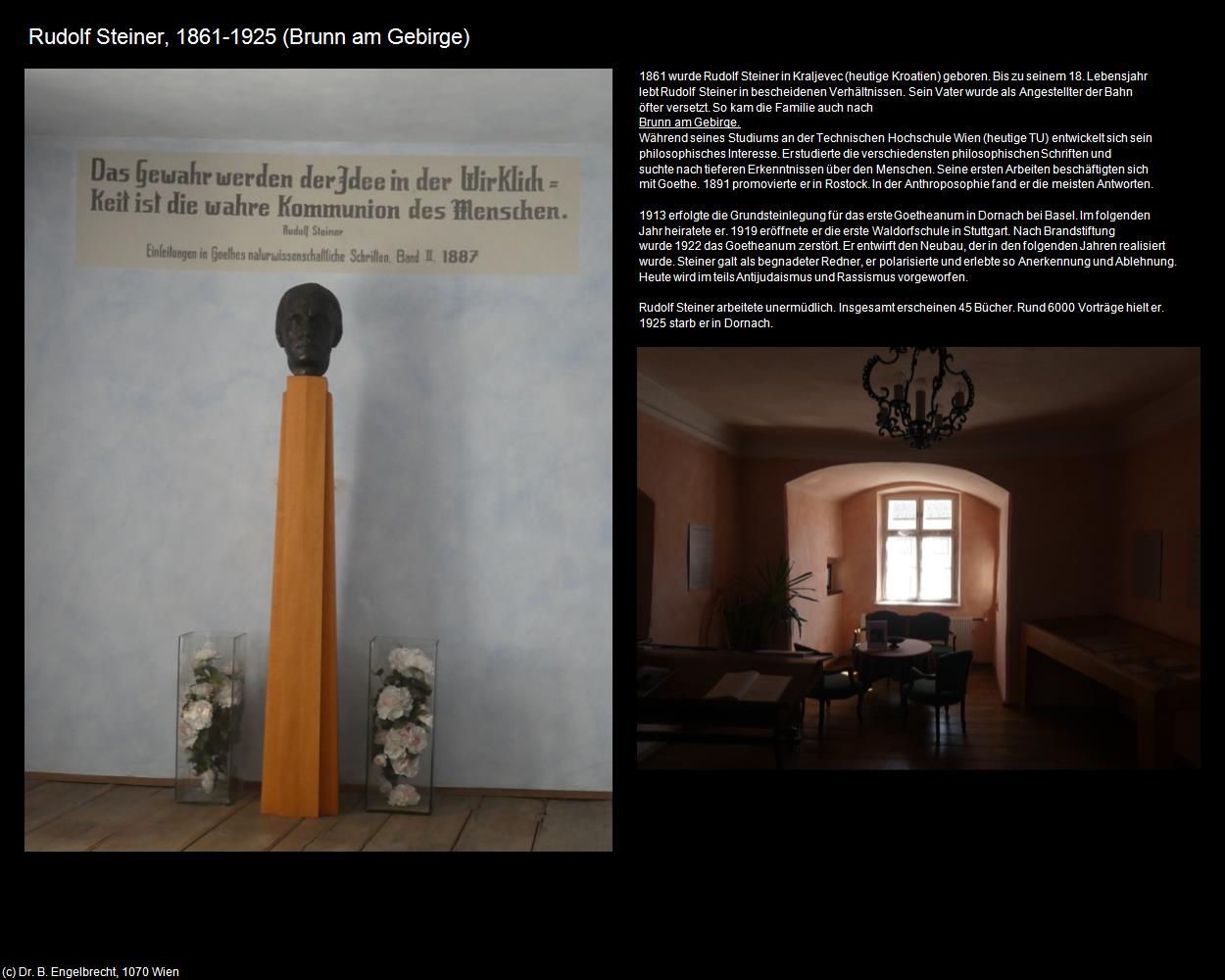 Rudolf Steiner (Brunn am Gebirge) in Kulturatlas-NIEDERÖSTERREICH(c)B.Engelbrecht