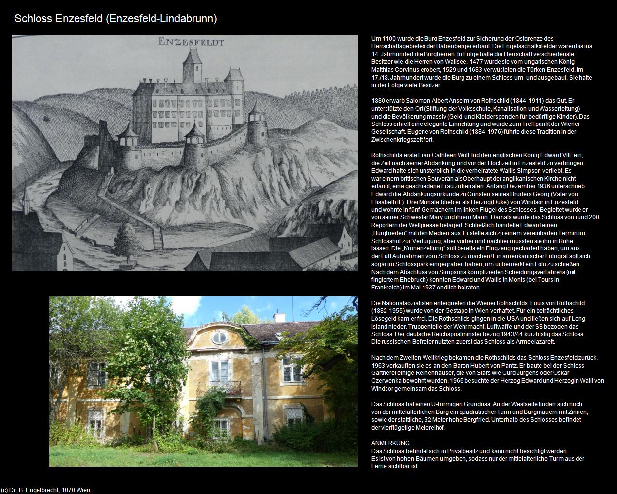 Schloss Enzesfeld  (Enzesfeld-Lindabrunn) in Kulturatlas-NIEDERÖSTERREICH