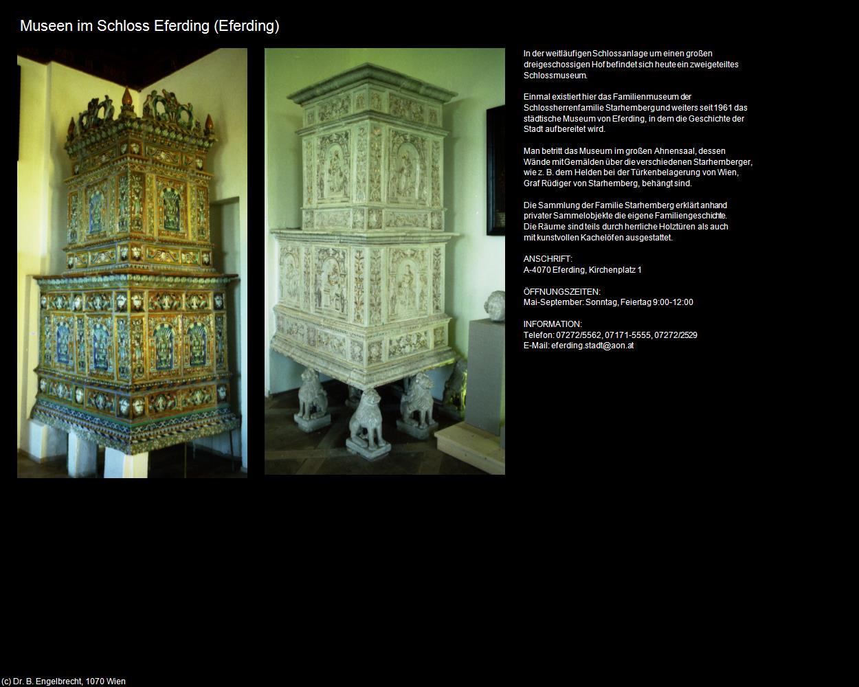 Museen im Schloss Eferding (Eferding) in Kulturatlas-OBERÖSTERREICH
