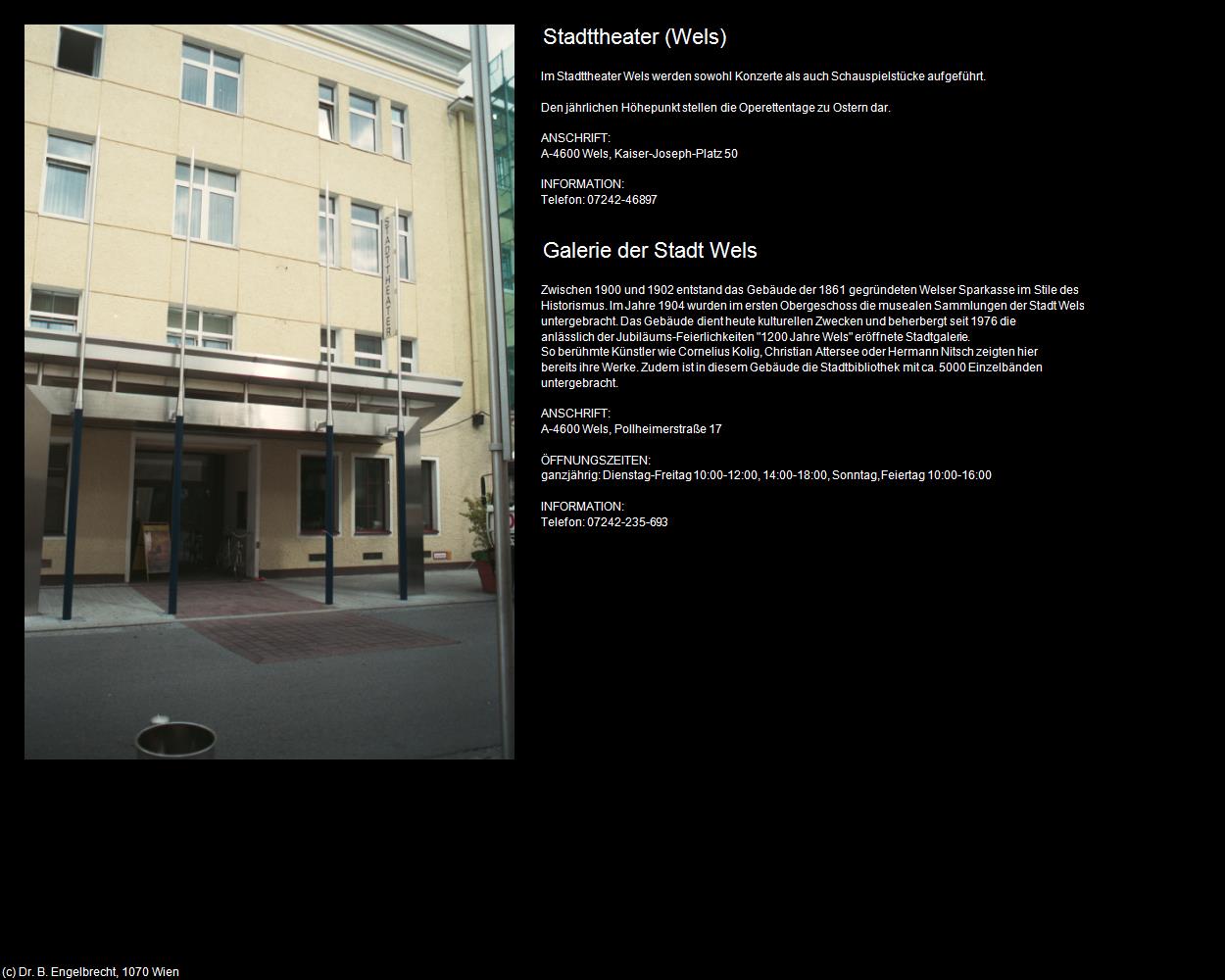 Stadttheater und Galerie (Wels) in Kulturatlas-OBERÖSTERREICH