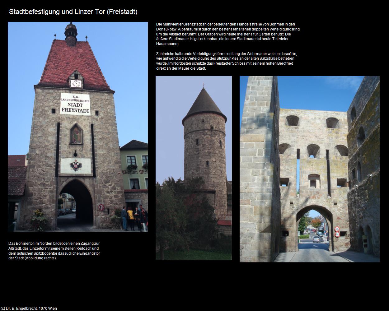 Stadtbefestigung und Linzertor (Freistadt) in Kulturatlas-OBERÖSTERREICH