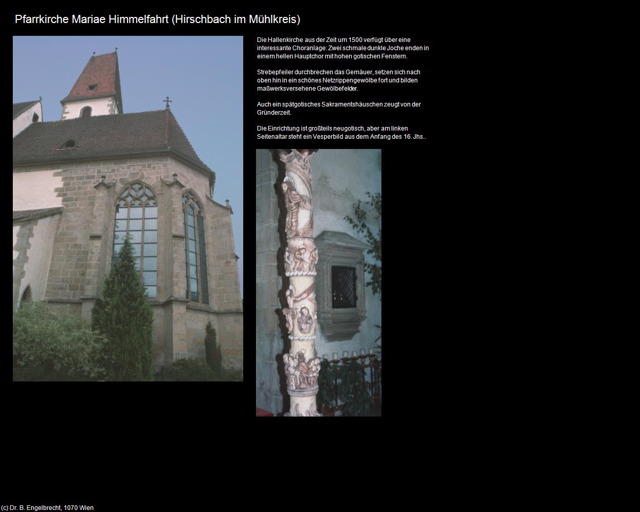 Pfk. Mariae Himmelfahrt (Hirschbach im Mühlkreis) in Kulturatlas-OBERÖSTERREICH