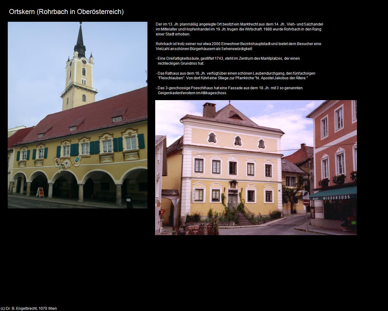 Ortskern (Rohrbach in Oberösterreich) in Kulturatlas-OBERÖSTERREICH