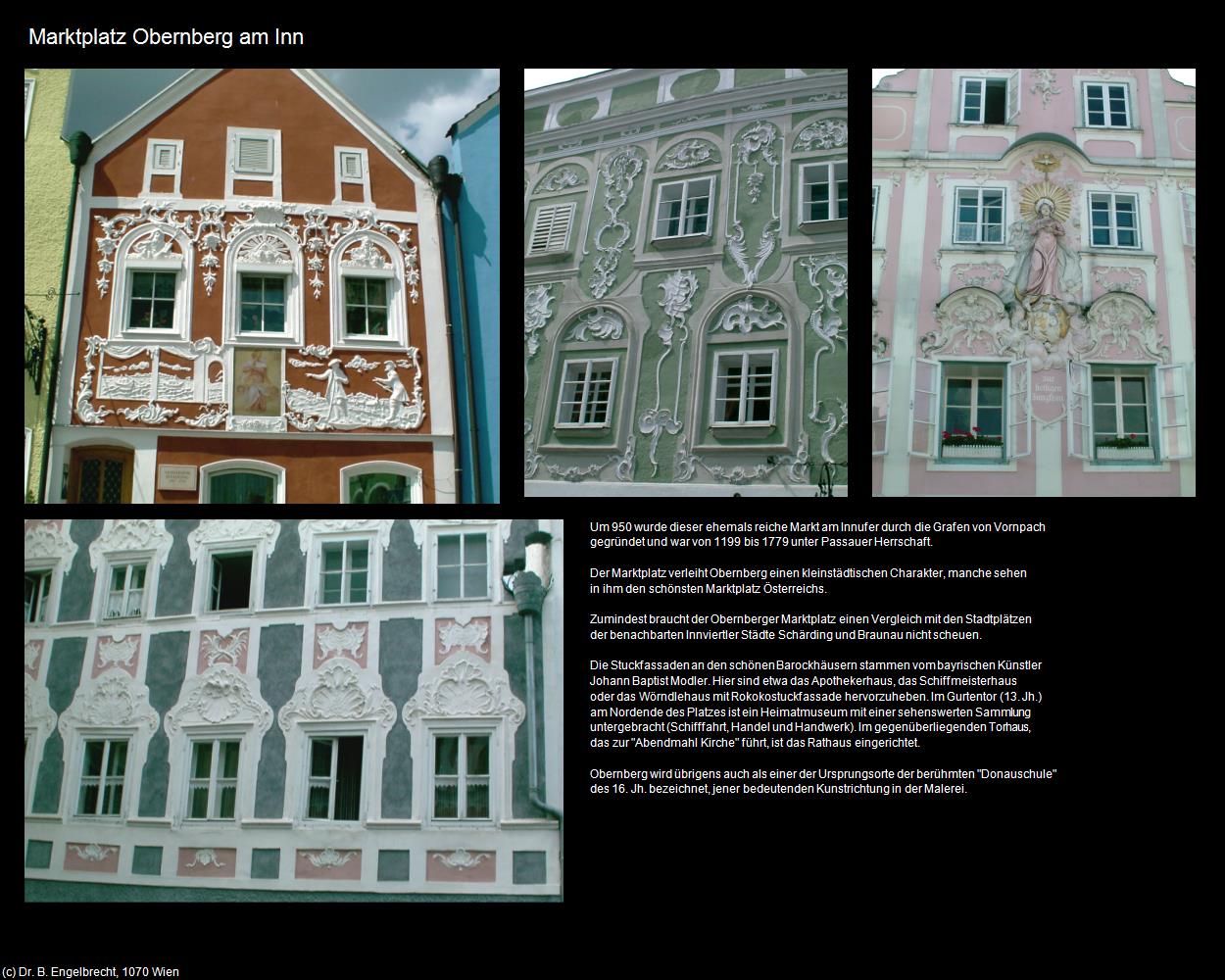 Marktplatz (Obernberg am Inn) in Kulturatlas-OBERÖSTERREICH