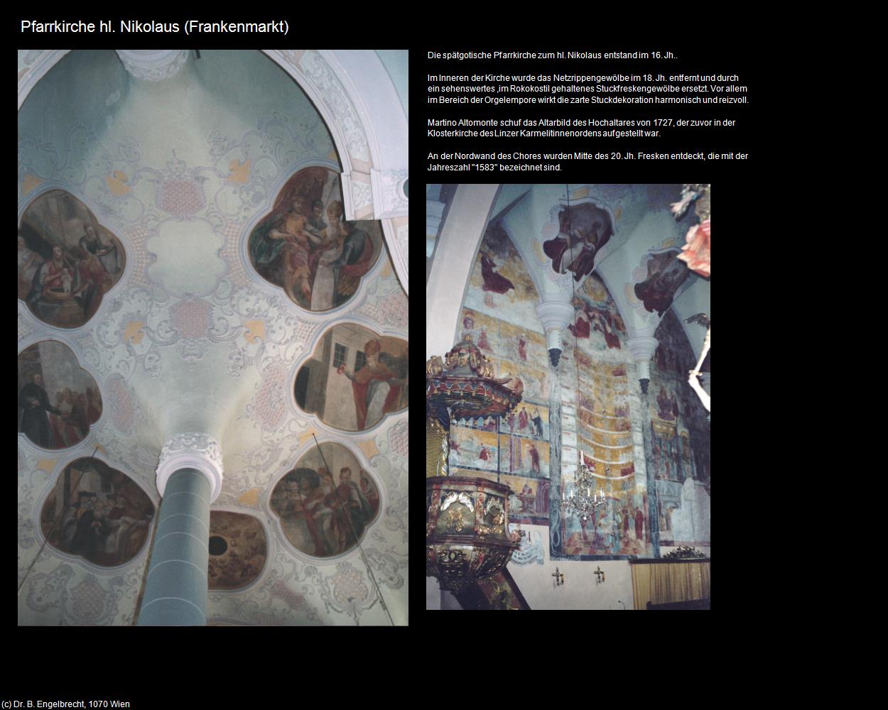 Pfk. hl. Nikolaus (Frankenmarkt) in Kulturatlas-OBERÖSTERREICH