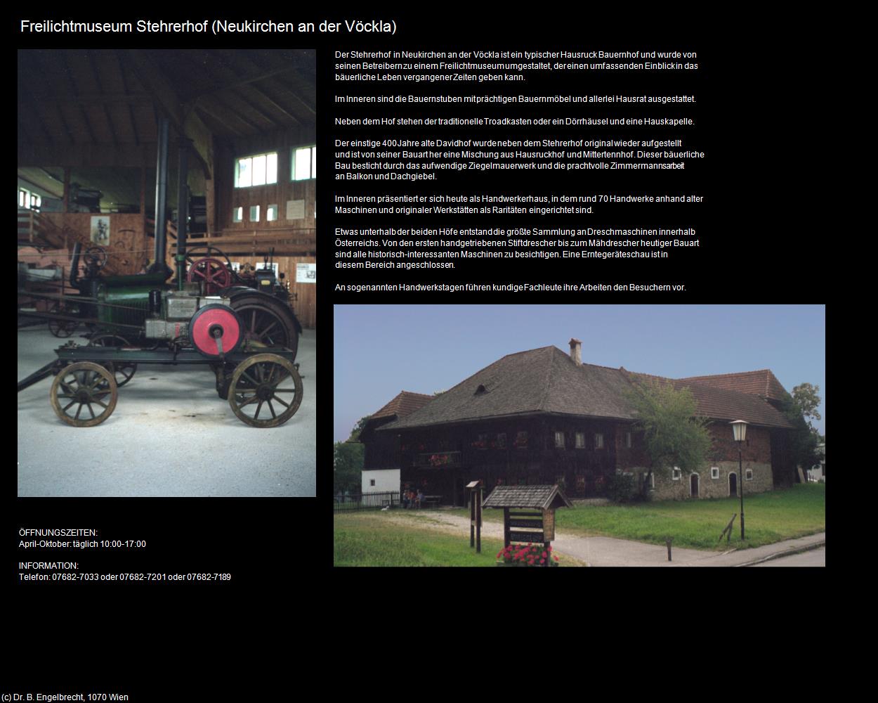 Freilichtmuseum Stehrerhof (Neukirchen an der Vöckla) in Kulturatlas-OBERÖSTERREICH