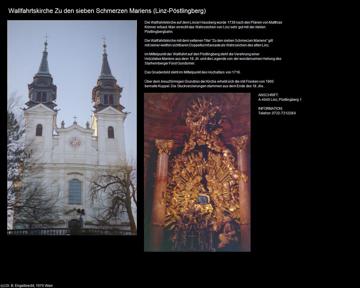Wallfk. Zu den sieben Schmerzen Mariens (Pöstlingberg) (Linz) in Kulturatlas-OBERÖSTERREICH
