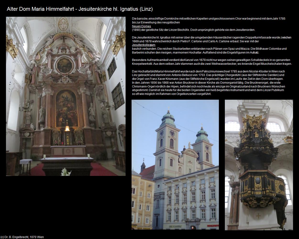 Alter Dom-Jesuitenkirche (Linz) in Kulturatlas-OBERÖSTERREICH(c)B.Engelbrecht