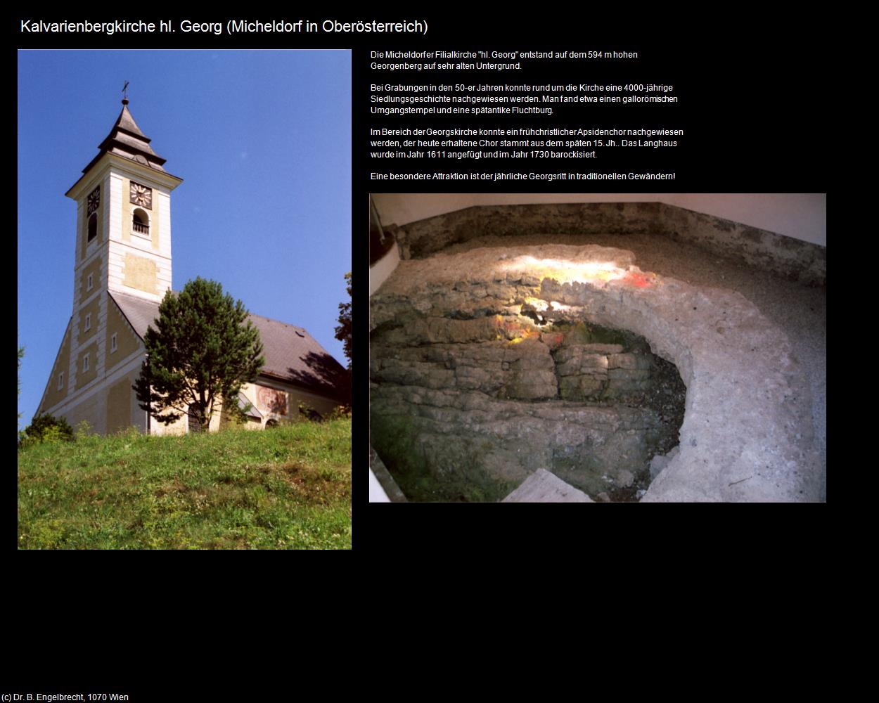 Kalvarienbergk. hl. Georg (Micheldorf in Oberösterreich) in Kulturatlas-OBERÖSTERREICH