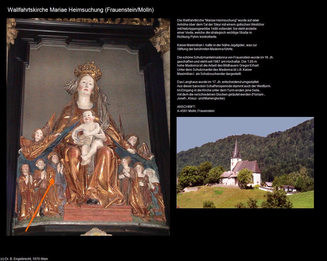 Wallfk. Mariae Heimsuchung (Frauenstein/Molln) in Kulturatlas-OBERÖSTERREICH