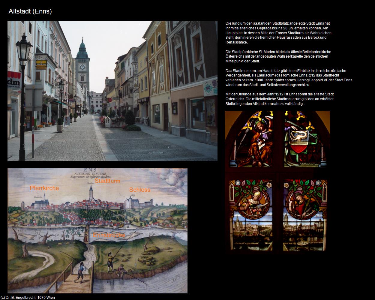 Altstadt (Enns) in Kulturatlas-OBERÖSTERREICH