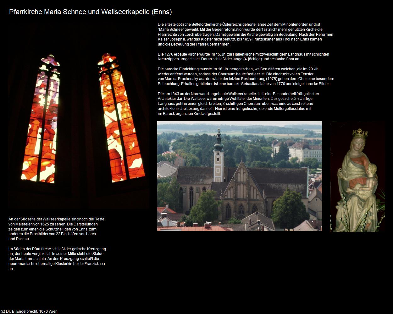 Pfk. Maria Schnee (Enns) in Kulturatlas-OBERÖSTERREICH