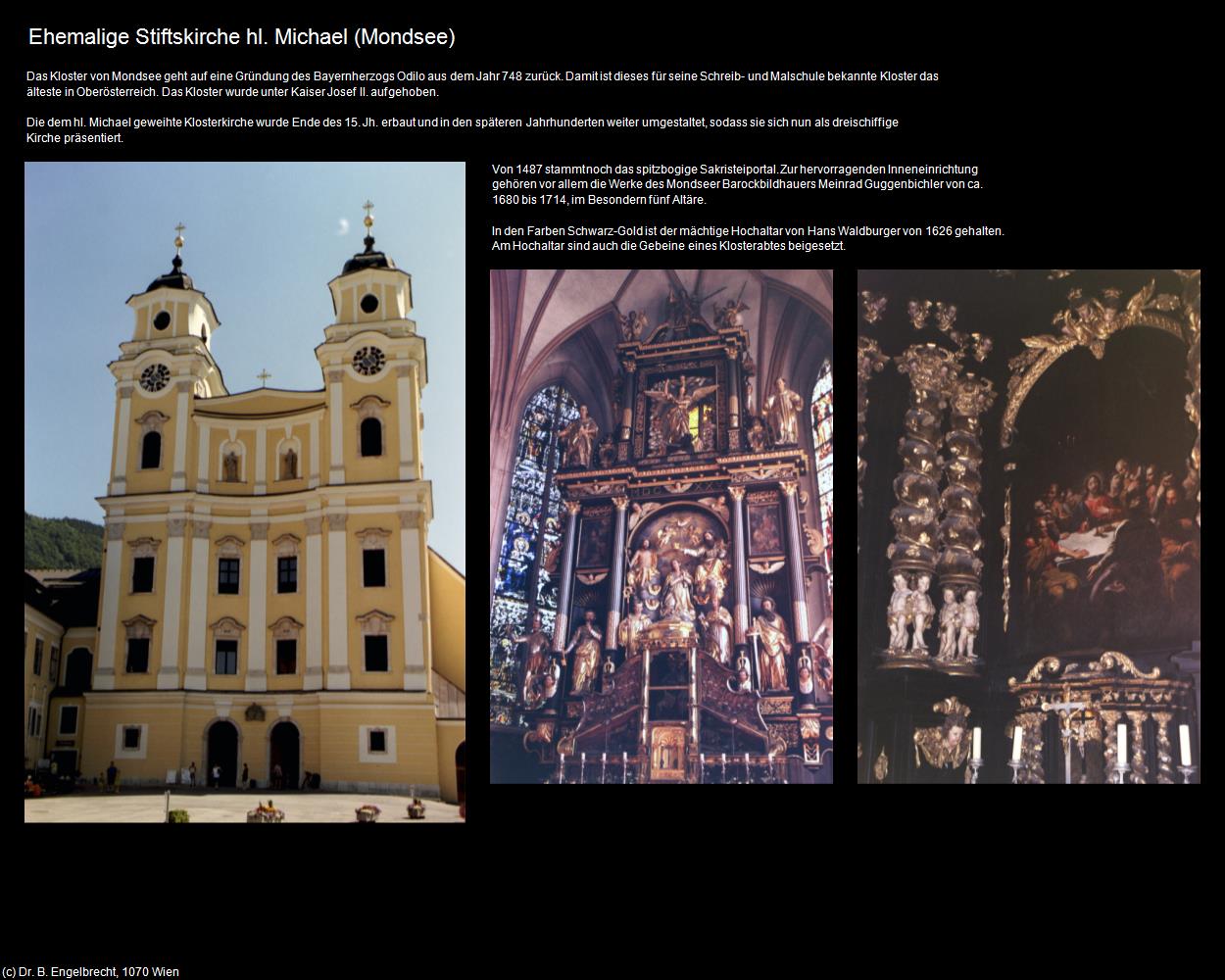 Ehem. Stiftskirche hl. Michael (Mondsee) in Kulturatlas-OBERÖSTERREICH