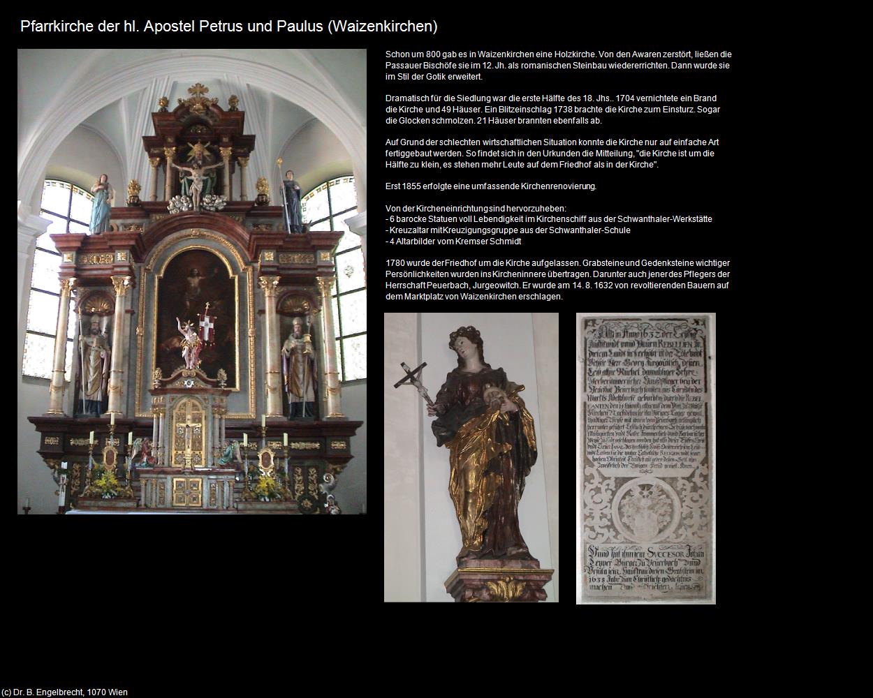 Pfk. hl. Aposteln Petrus und Paulus (Waizenkirchen) in Kulturatlas-OBERÖSTERREICH