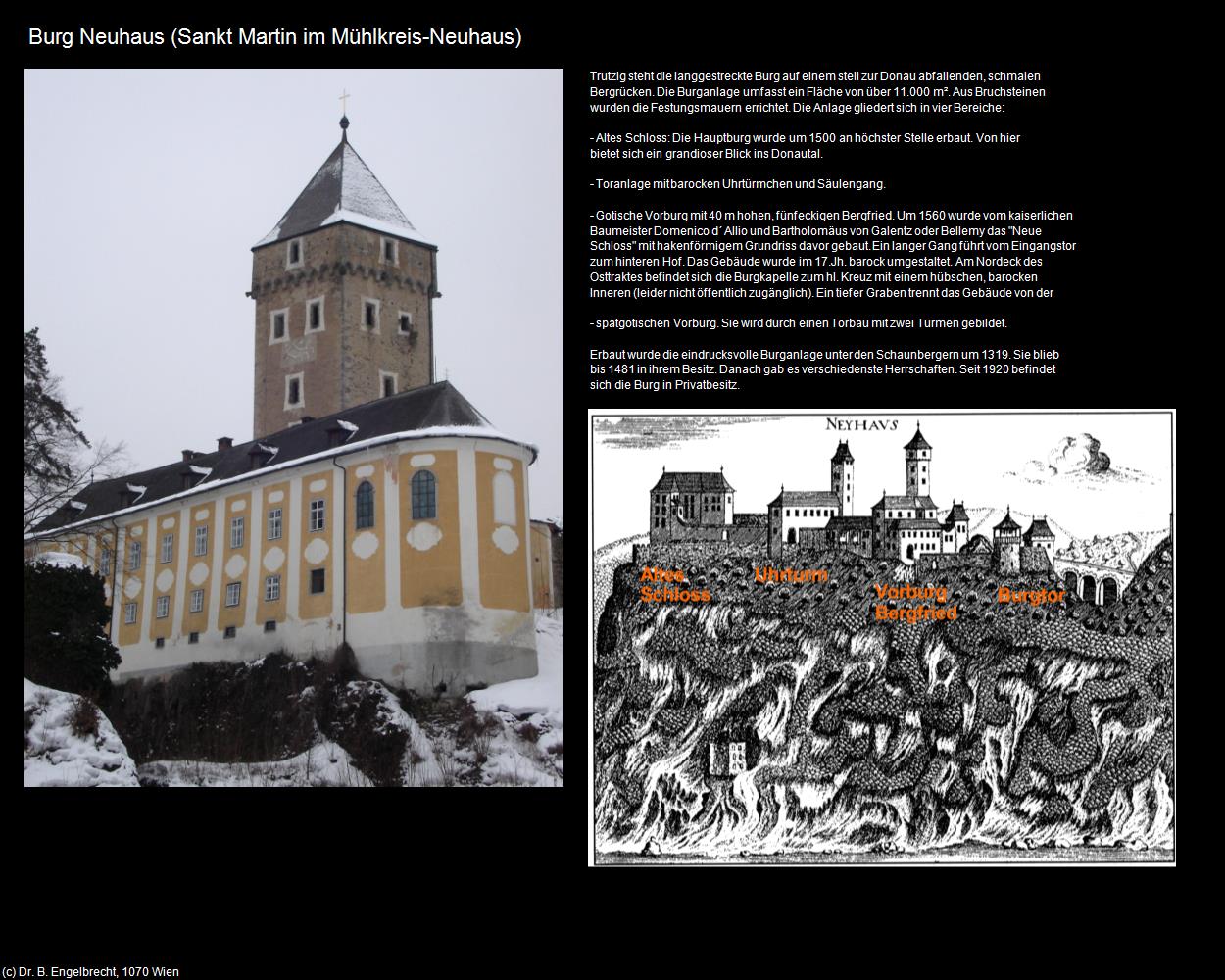 Burg Neuhaus (Neuhaus an der Donau) (Sankt Martin im Mühlkreis) in Kulturatlas-OBERÖSTERREICH